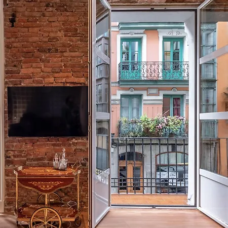 Encantador En El Casco Antiguo De 毕尔巴鄂